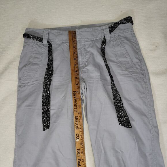 The North Face Cargo Pants Womens Sz 10 Gray Convertible Rollup Style AV2U Hike - Picture 6 of 16